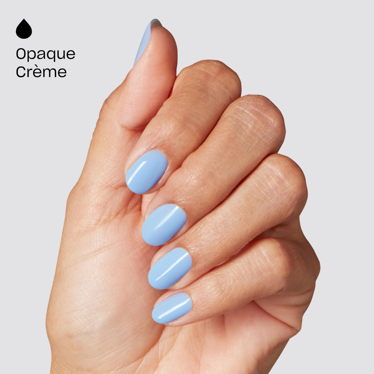 OPI GELement Shake Your Blue-ty gel polish with application brush