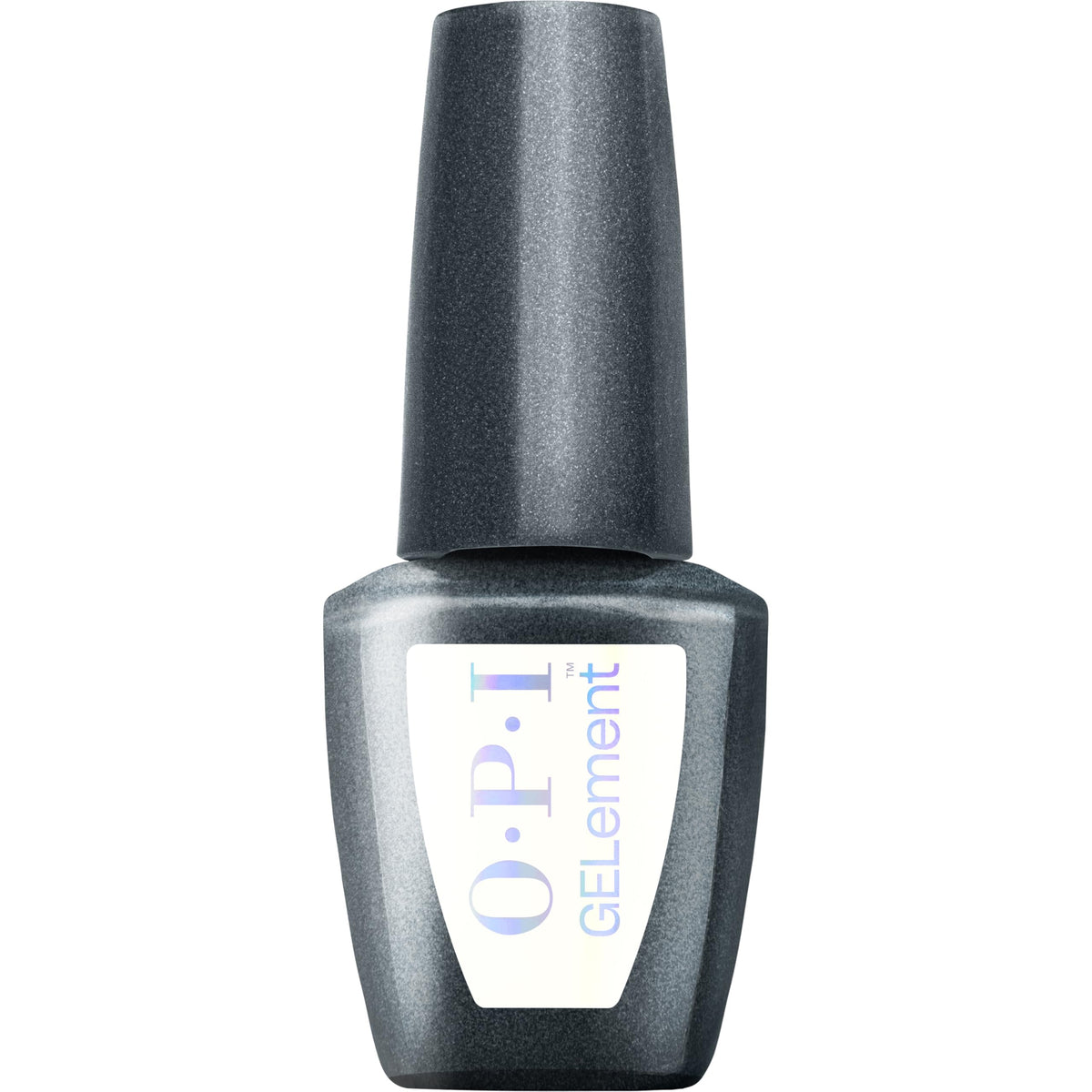 OPI GELement Snow AnGEL opaque white gel nail polish front view