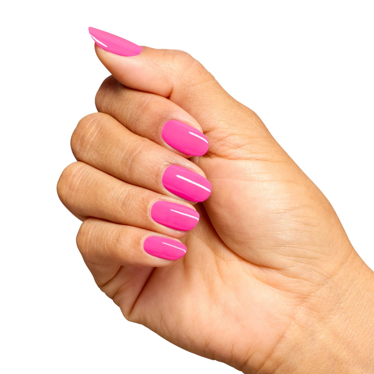 OPI Go with the Floatie nail polish in a hand with summer accessories
