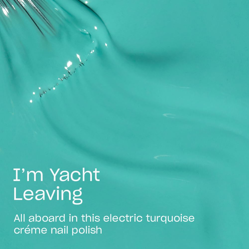 OPI I’m Yacht Leaving nail polish bottle side view