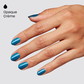 OPI I Sea You gel polish in a lifestyle setting with nail tools
