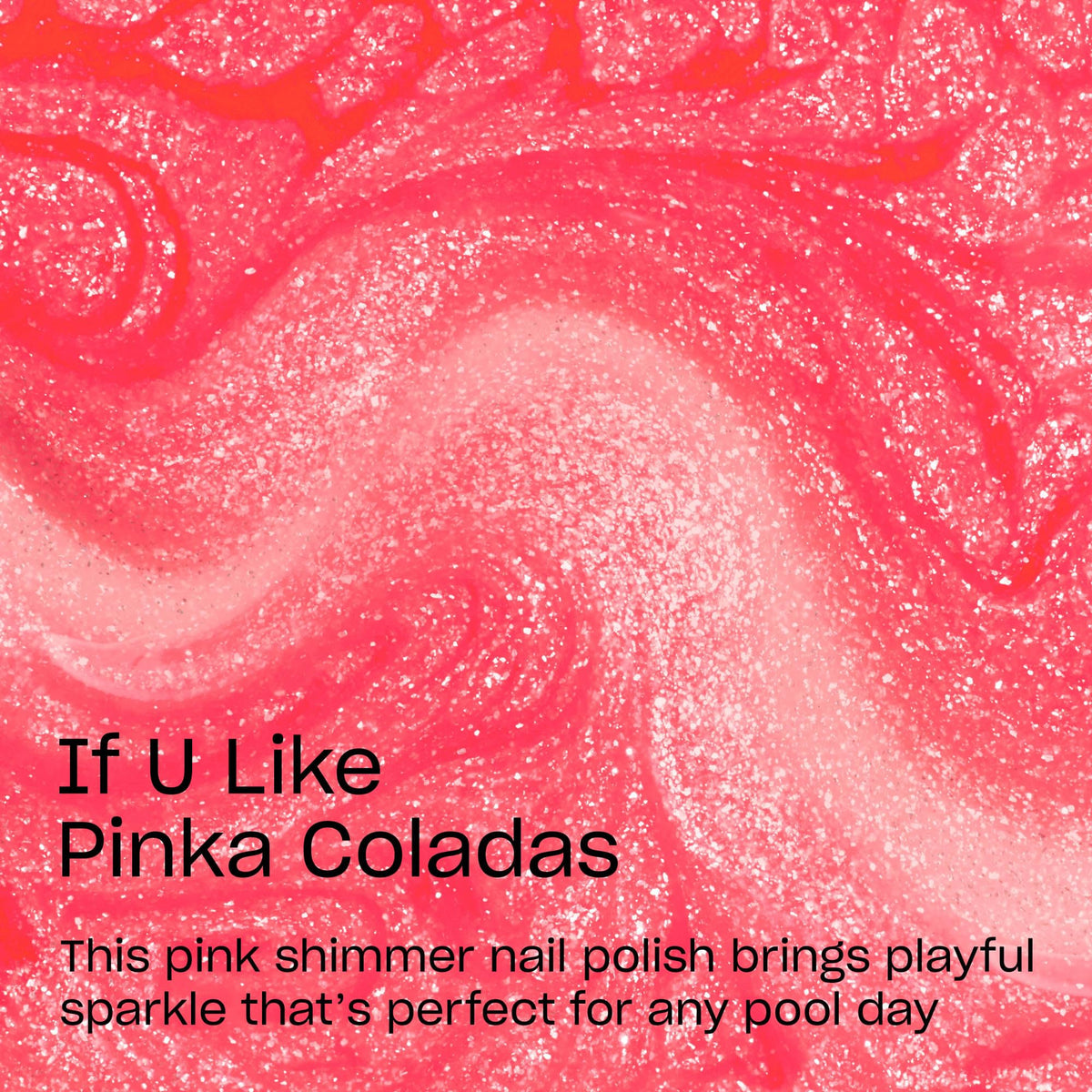 OPI If U Like Pinka Coladas nail polish bottle with cap