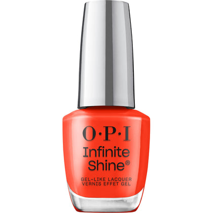 OPI Infinite Shine Mini Plaid Flirt nail polish bottle front view
