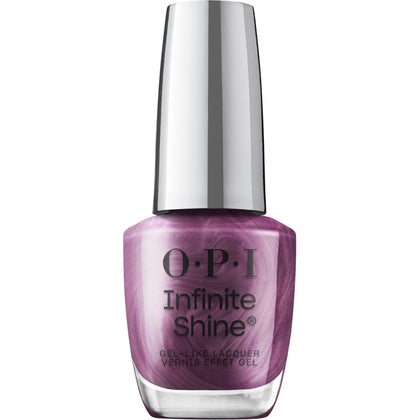 OPI Infinite Shine My Berry Janes nail polish front view