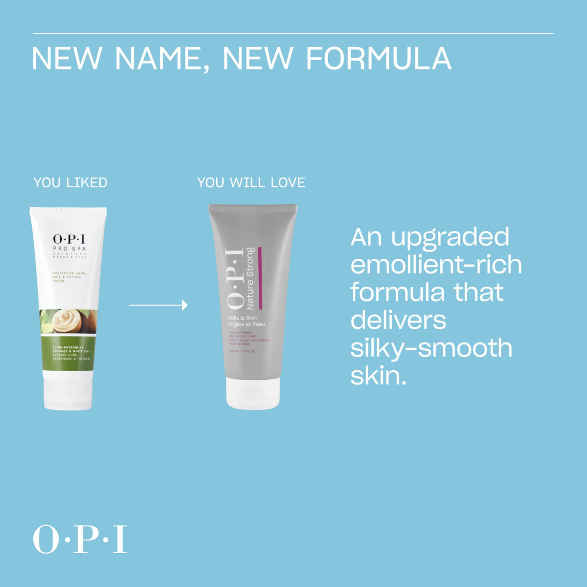 OPI Moisture Mission Hand & Foot Cream with shea butter and oils