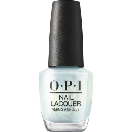 OPI Nail Lacquer Air We Go sheer pastel sky blue polish front view