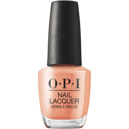OPI Nail Lacquer Apricot AF bright orange crème polish front view