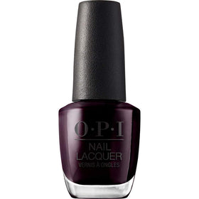 OPI Nail Lacquer Black Cherry Chutney front view with dark red colour