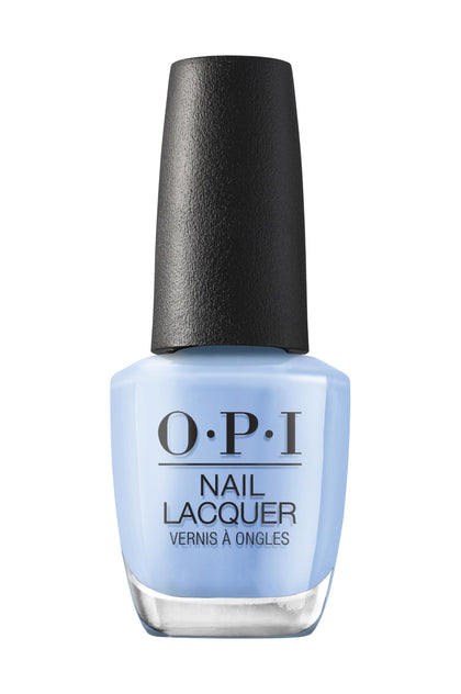 OPI Nail Lacquer bright blue crème nail polish front view