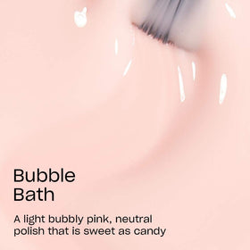 OPI Nail Lacquer Bubble Bath bottle with label