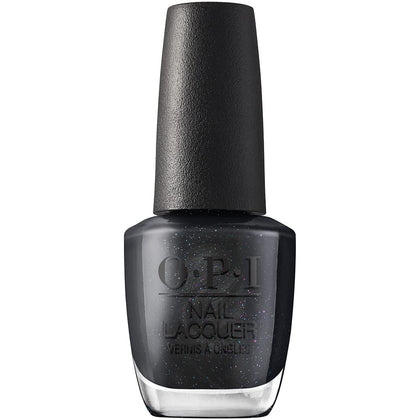 OPI Nail Lacquer Cave the Way black nail polish front view