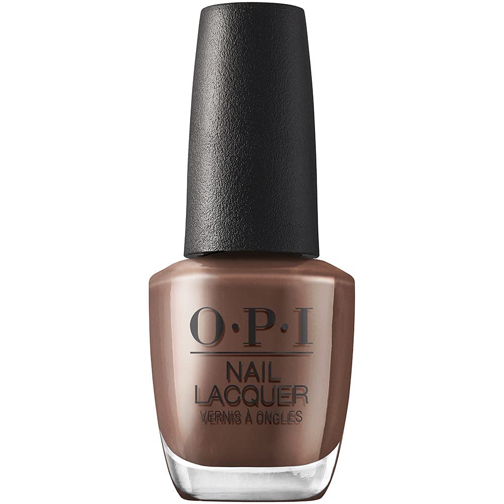OPI Nail Lacquer Cliffside Karaoke front view with soft neutral crème finish
