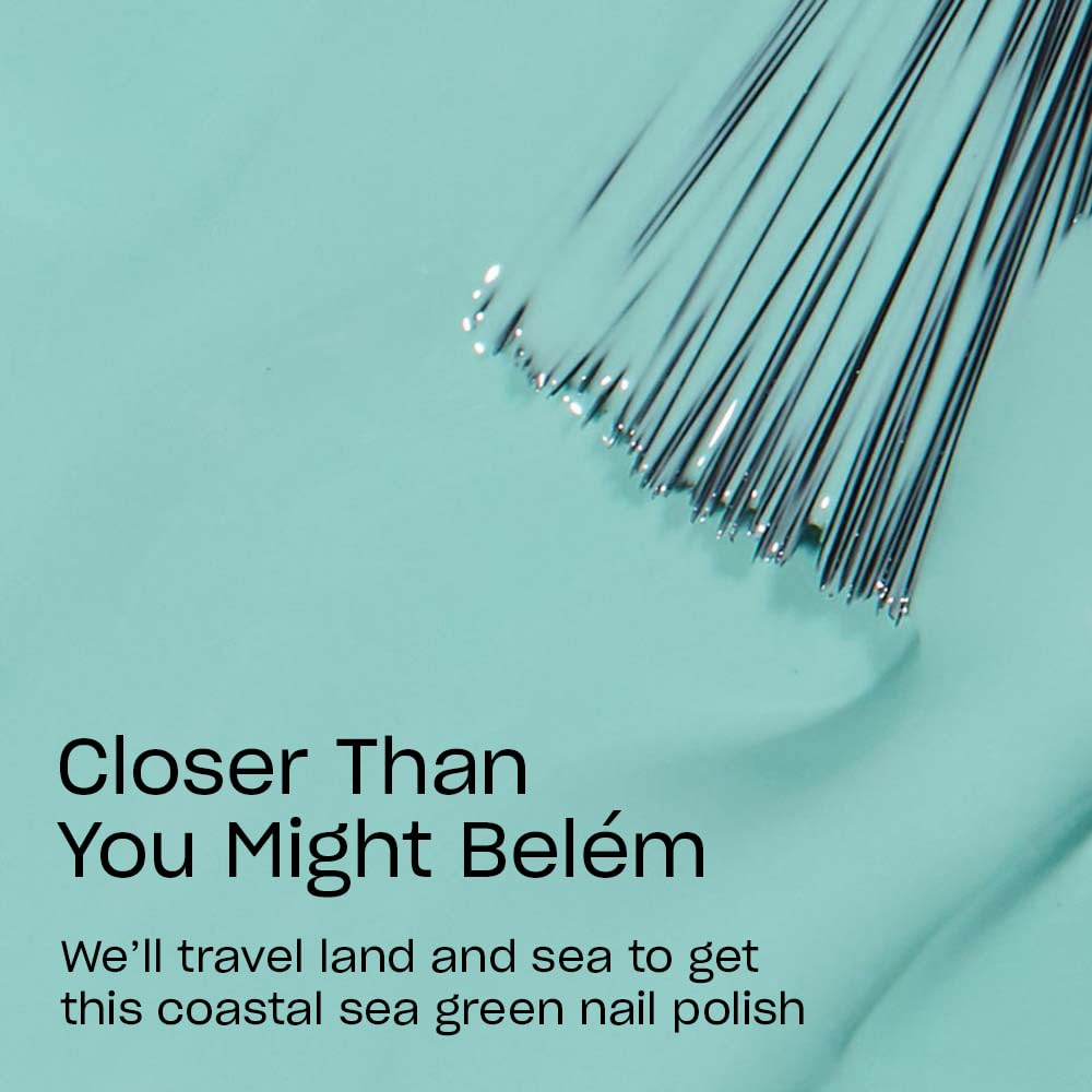 OPI Nail Lacquer Closer Than You Might Belém bottle side view