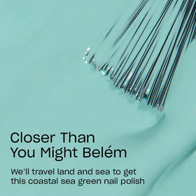 OPI Nail Lacquer Closer Than You Might Belém bottle side view
