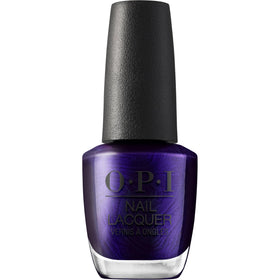OPI Nail Lacquer Don’t Over Ink It dark navy shimmer nail polish front view