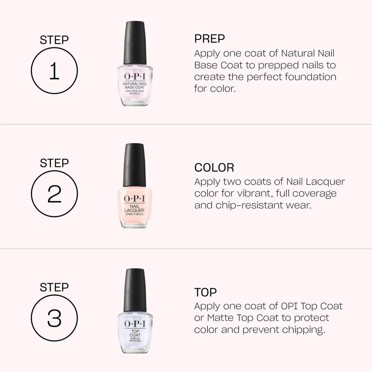 OPI Nail Lacquer Duo Pack showing glossy finish on nails