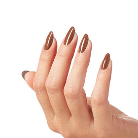 OPI Nail Lacquer Endless Sun-ner on nails with glossy finish