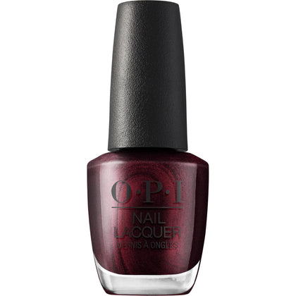 OPI Nail Lacquer Every Month is Oktoberfest dark purple bottle front view