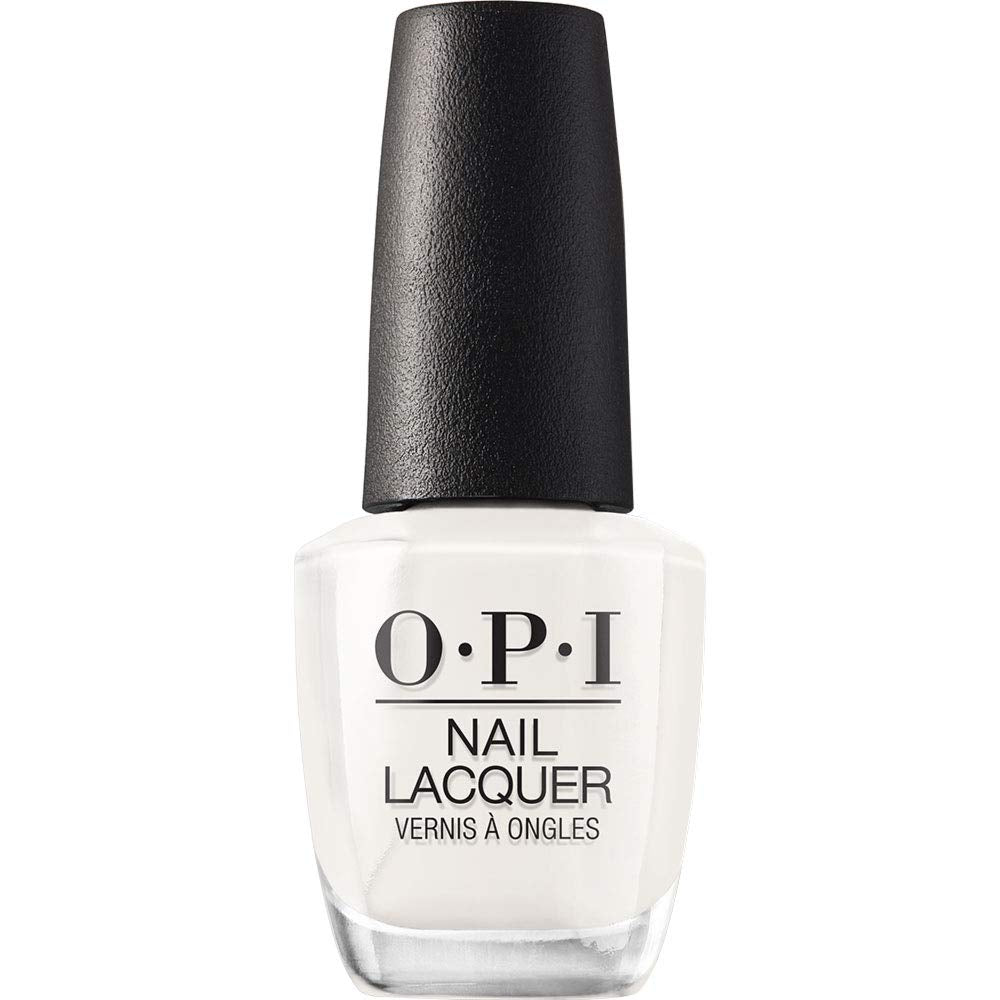 OPI Nail Lacquer Funny Bunny soft white crème front view