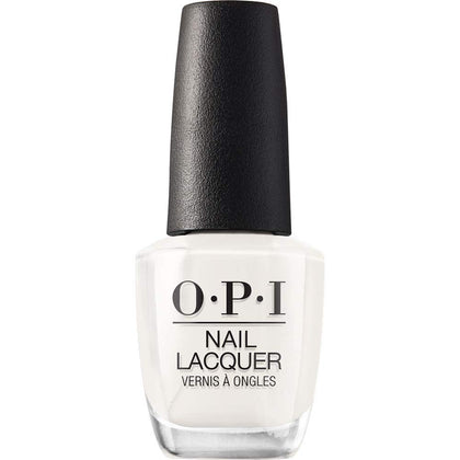 OPI Nail Lacquer Funny Bunny soft white crème front view