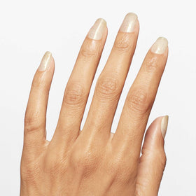 OPI Nail Lacquer Gliterally Shimmer brush close-up