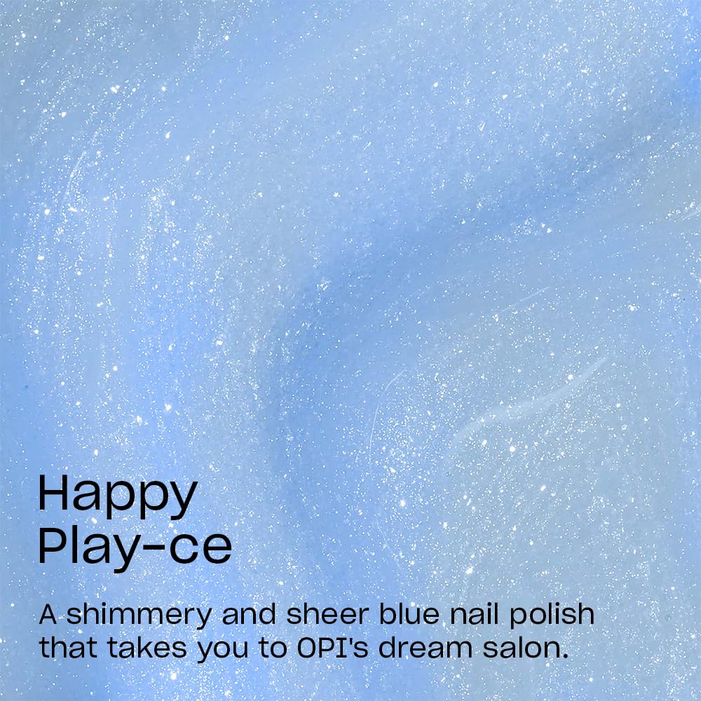 OPI Nail Lacquer Happy Play-ce applied on nails