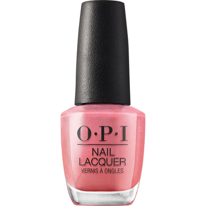 OPI Nail Lacquer Hawaiian Orchid front view with soft pink colour