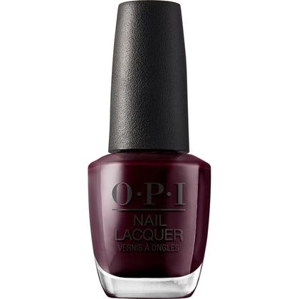 OPI Nail Lacquer In The Cable Car-Pool Lane dark purple bottle front view