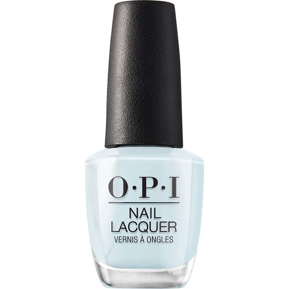 OPI Nail Lacquer It’s a Boy! soft blue nail polish front view