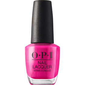 OPI Nail Lacquer La Paz-itively Hot bright pink nail polish bottle front view