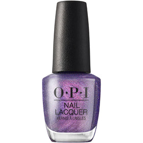 OPI Nail Lacquer Leonardo’s Model Colour dark purple shimmer front view