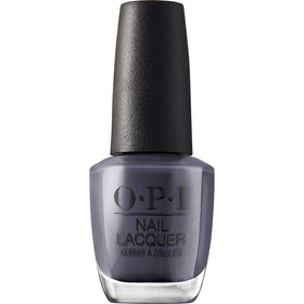 OPI Nail Lacquer Less is Norse dark blue crème nail polish front view
