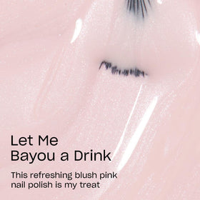 OPI Nail Lacquer Let Me Bayou a Drink bottle with ProWide brush