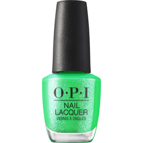 OPI Nail Lacquer Lime of My Life front view with bright lime-green colour
