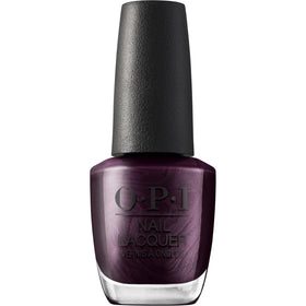 OPI Nail Lacquer Lincoln Park at Midnight dark purple nail polish front view