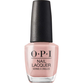 OPI Nail Lacquer Machu Peach-u front view with soft beige colour