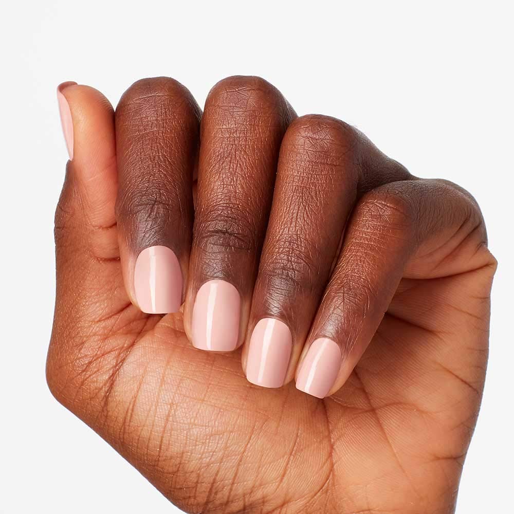 OPI Nail Lacquer Machu Peach-u with pro-wide brush