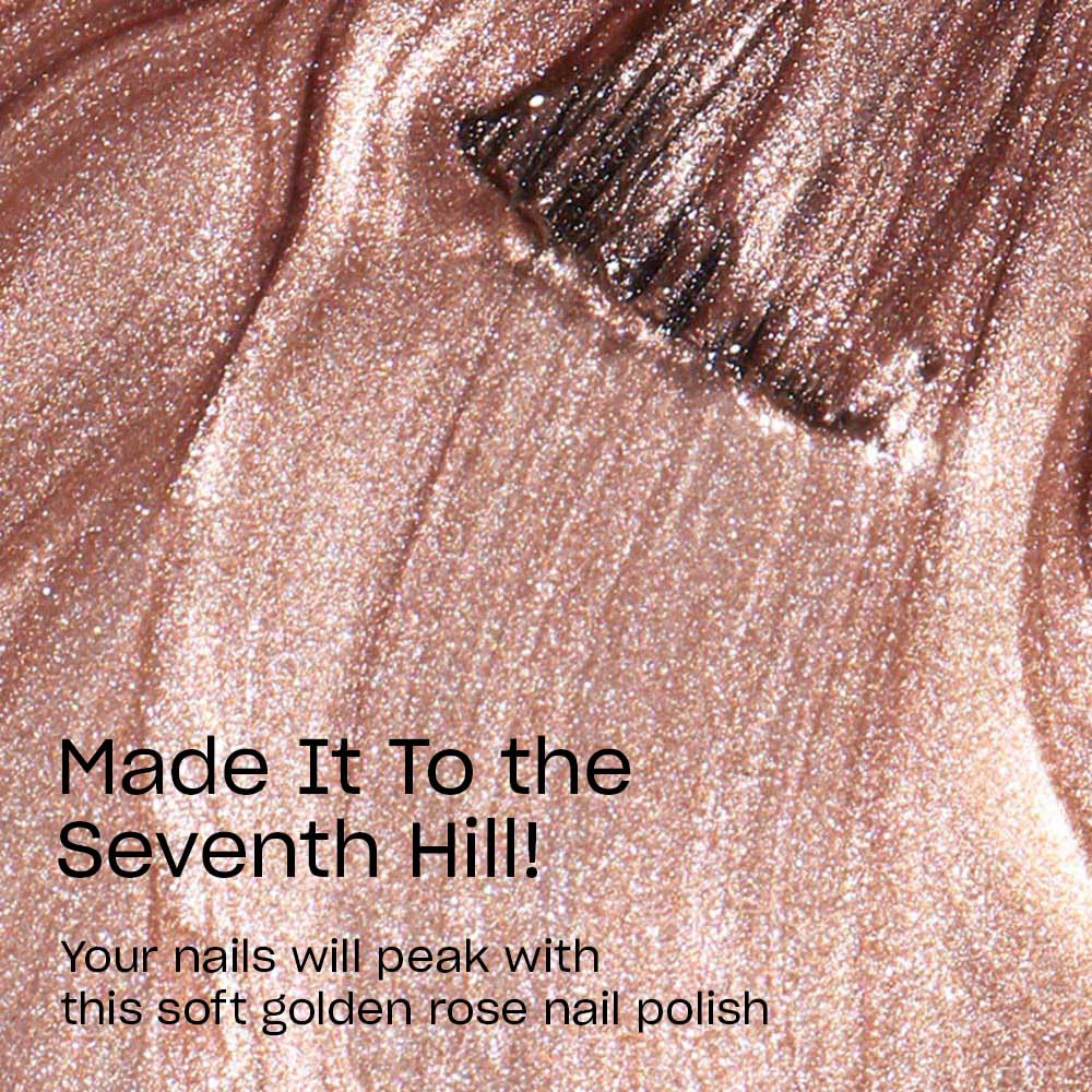 OPI Nail Lacquer Made It To the Seventh Hill! bottle with shimmer