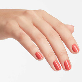 OPI Nail Lacquer My Address is Hollywood applied on nails