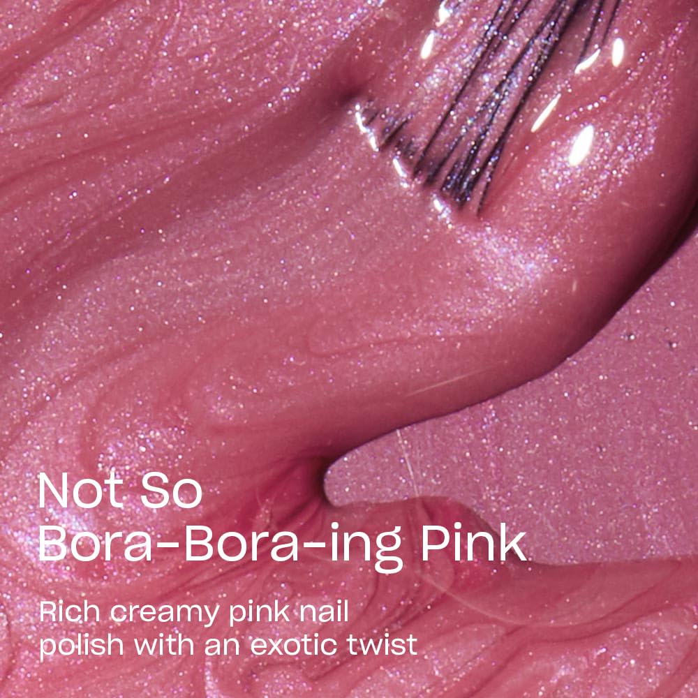 OPI Nail Lacquer Not So Bora-Bora-ing Pink bottle with brush