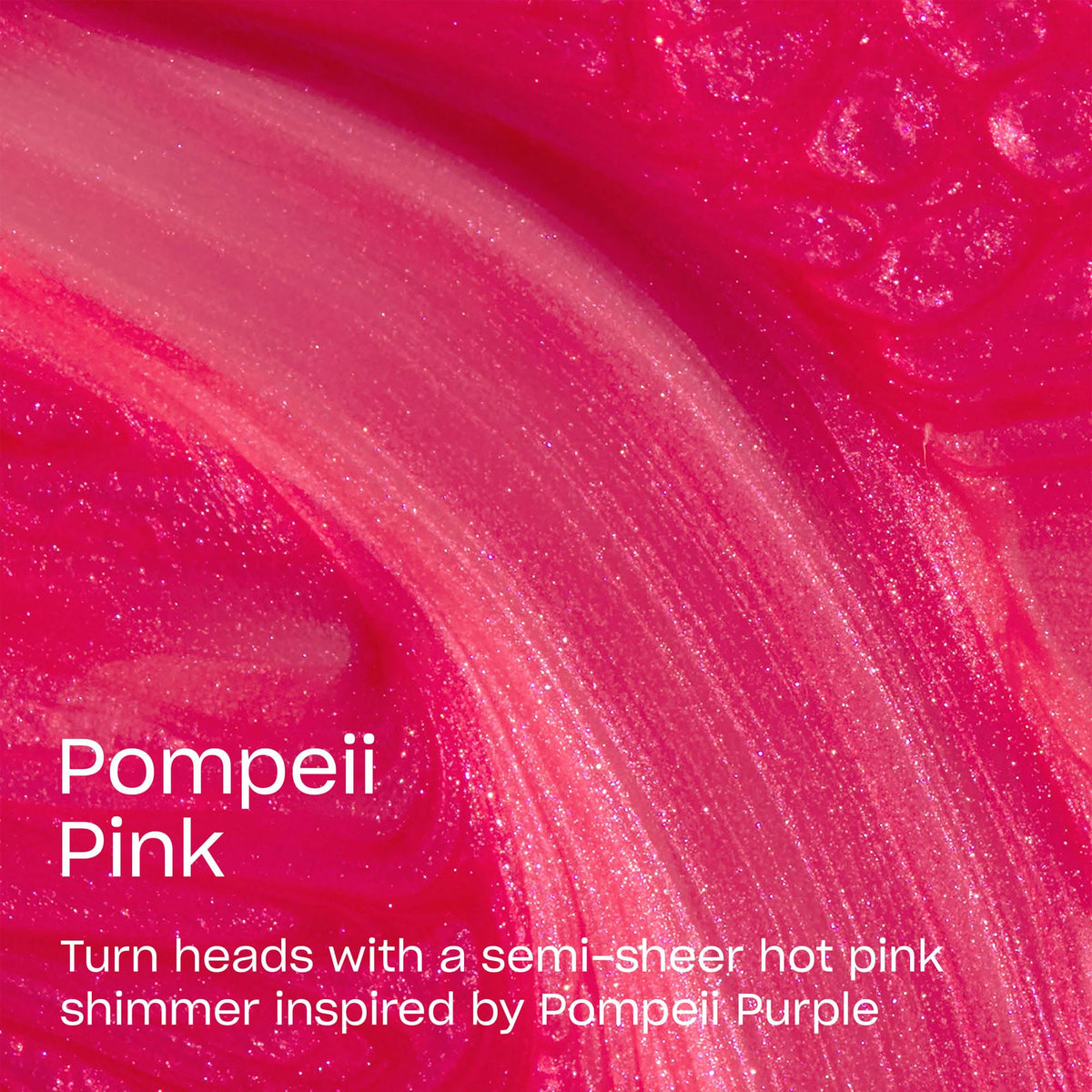 OPI Nail Lacquer Pompeii Pink swatch on nails