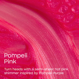 OPI Nail Lacquer Pompeii Pink swatch on nails