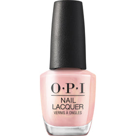 OPI Nail Lacquer Reoccurin' Gleam sheer pastel pink polish front view