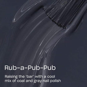 OPI Nail Lacquer Rub-a-Pub-Pub bottle with brush