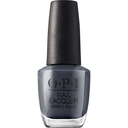 OPI Nail Lacquer Rub-a-Pub-Pub dark gray polish front view