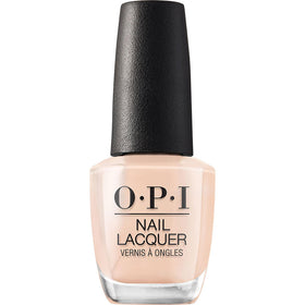 OPI Nail Lacquer Samoan Sand front view with bottle cap