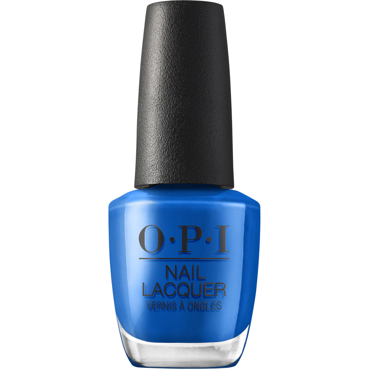 OPI Nail Lacquer Sea-ze the Day bright ocean blue bottle front view