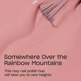 OPI Nail Lacquer Somewhere Over the Rainbow Mountains bottle close-up