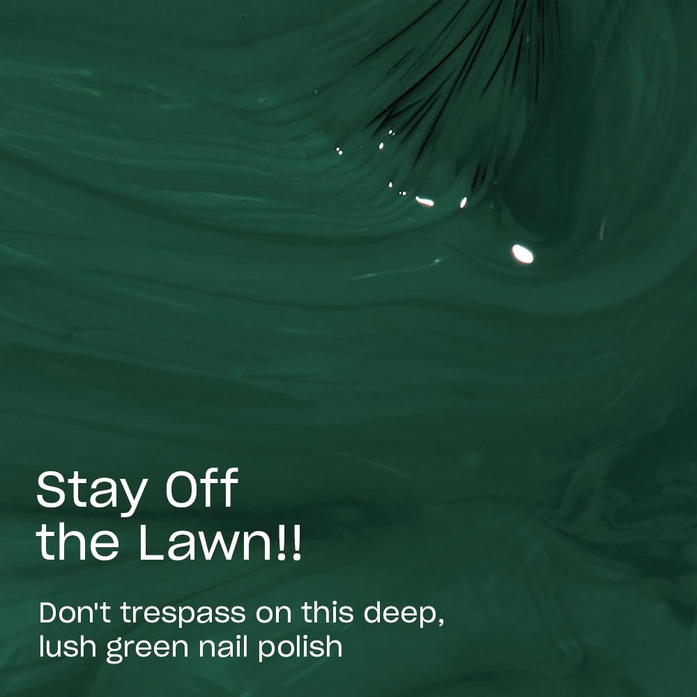 OPI Nail Lacquer Stay Off the Lawn!! bottle with label