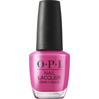 OPI Nail Lacquer Strawberry Cosmo front view with fuchsia colour